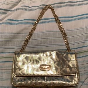 Michael Kors Gold Purse